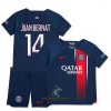 Officiële Voetbalshirt + Korte Broek Paris Saint-Germain Juan Bernat 14 Thuis 2023-24 - Kids